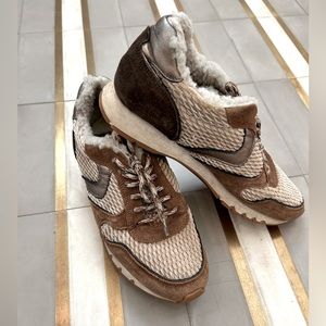 Voile Blanche Julia Shearling Sneakers size 39